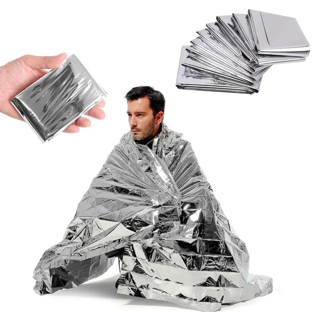 VaultWarm Mylar Emergency Blanket 4-Pack