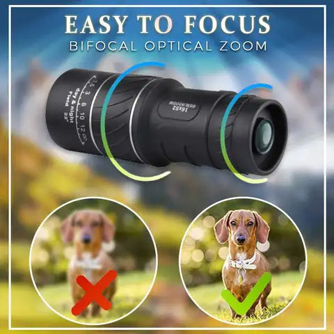 OpticVault 16x52 High-Power Dual Focus Monocular